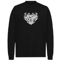 Metal love oversize long sleeve Tee