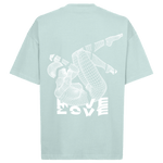 Wire love T-shirt oversize