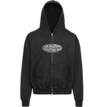 Round logo  oversize Zipper