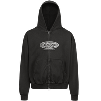 Round logo  oversize Zipper