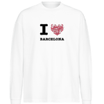 I love BCN oversize long sleeve Tee