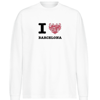 I love BCN oversize long sleeve Tee