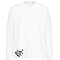 Heart oversize long sleeve Tee