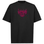 Metal rouge T-shirt oversize